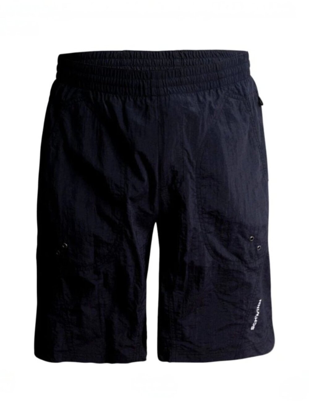 Schwinn Baggy MTB Mountain Bike Cycling Bib Shorts Chamois Black Men's Size L